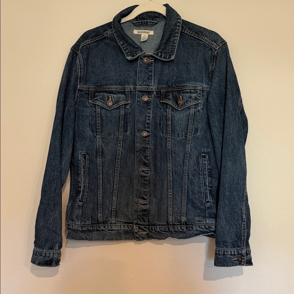 Dark Blue Jean Jacket